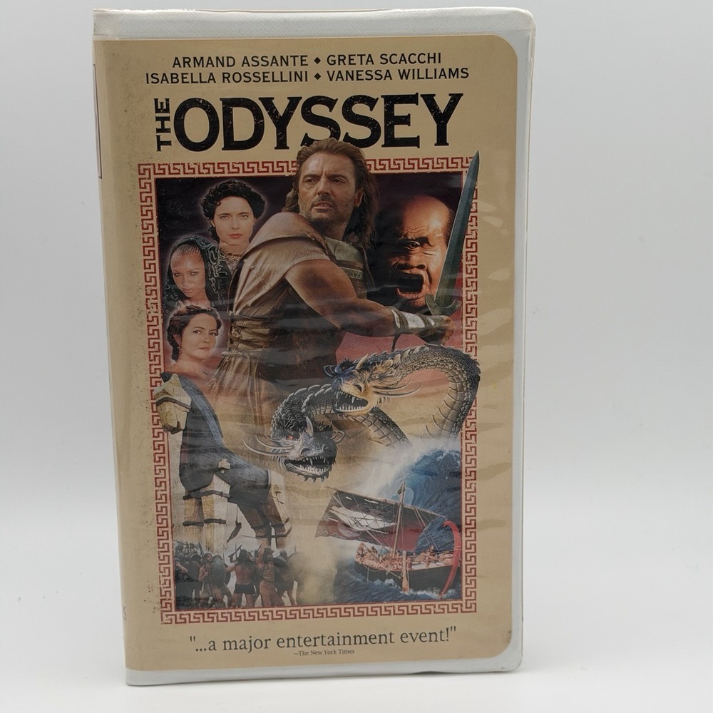 The Odyssey VHS 1997 Armand Assante Hallmark Homer Epic Clamshell